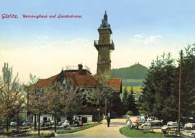 Görlitz Weinberghaus und Landeskrone www.augustadruck.de 